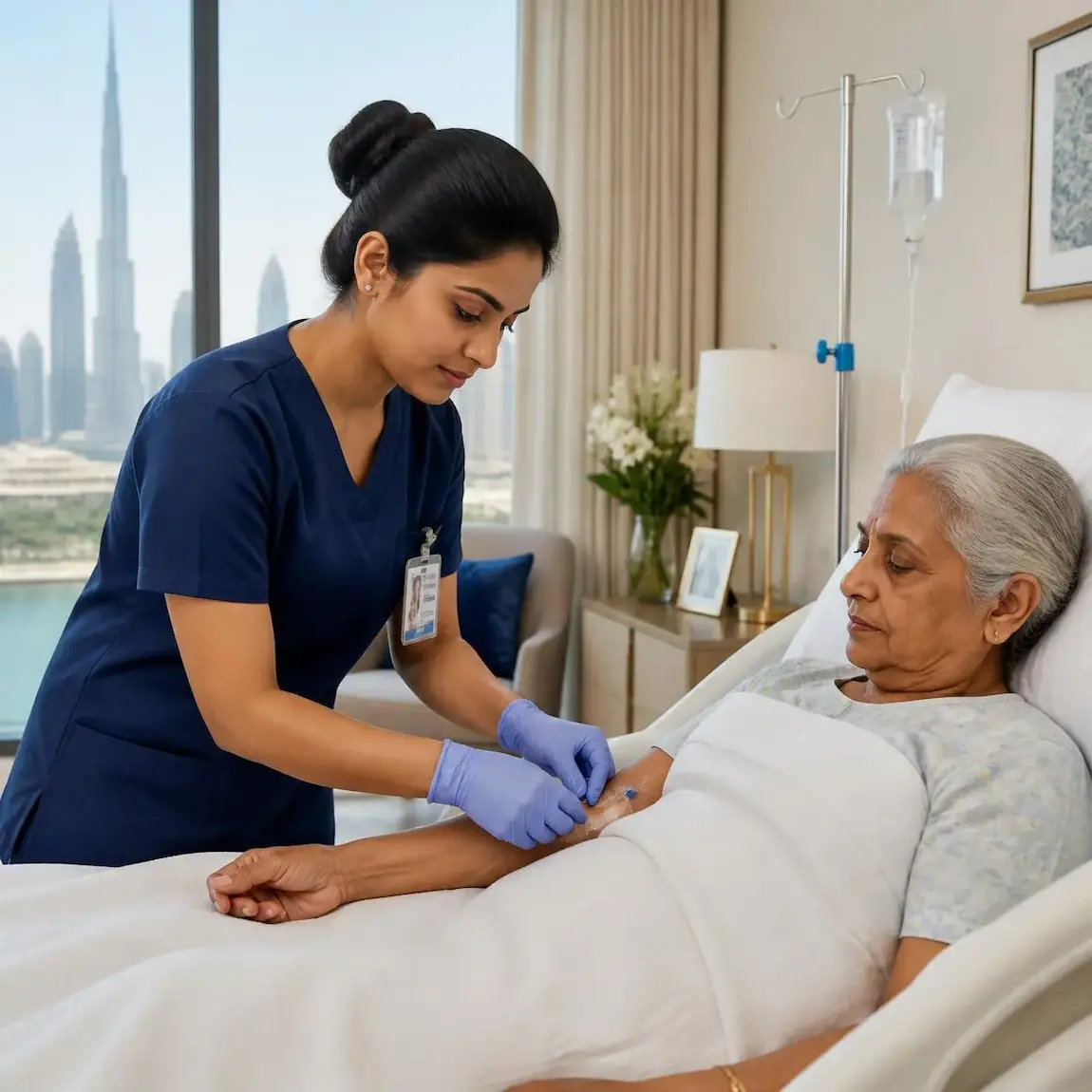 IV Therapy at Home in Dubai