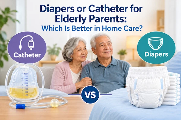 Diapers or catheter for elderly – Enayati Home Healthcare